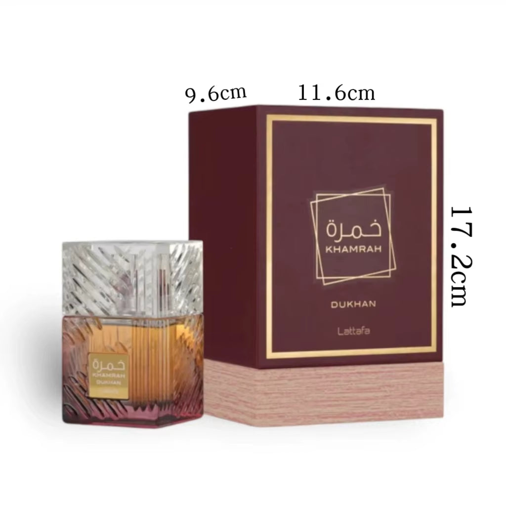 Khamrah - Eau De Parfum Long-Lasting Fragrance for Unisex, 3.40 Ounce / 100 Ml