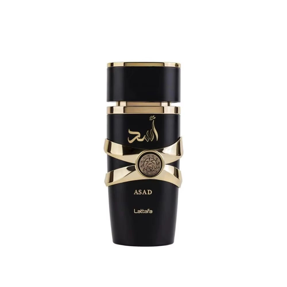 Lattafa Perfumes Black Edition Asad for Unisex Eau De Perfume Spray, 3.4 Ounce Long-Lasting Floral Scent Best Gift